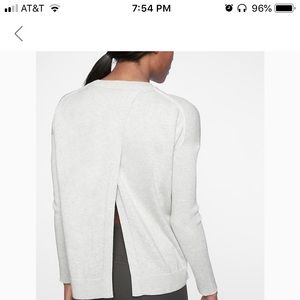 Athleta Highland Cross back sweater